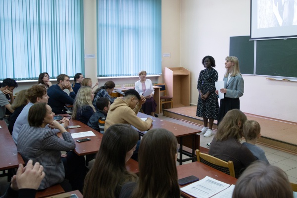Spring poetic event by the Department of Russian language  